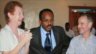 The Chandlers are freed by Somalian pirates