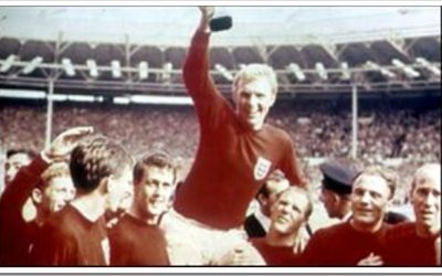 Why does our 1966 World Cup football have the initials YG on it?