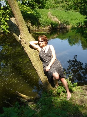 Striking a pose at Byron’s Pool