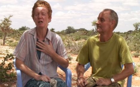 Is there news of the Chandlers, kidnapped by Somalian pirates?