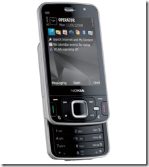 A Nokia N96 or Apple iPhone