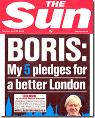 The Sun backs Boris