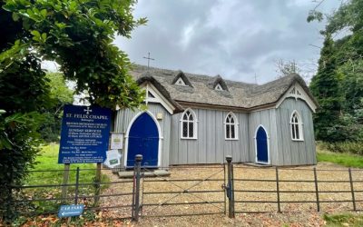 Sandringham’s Unique Tin Thatched Church